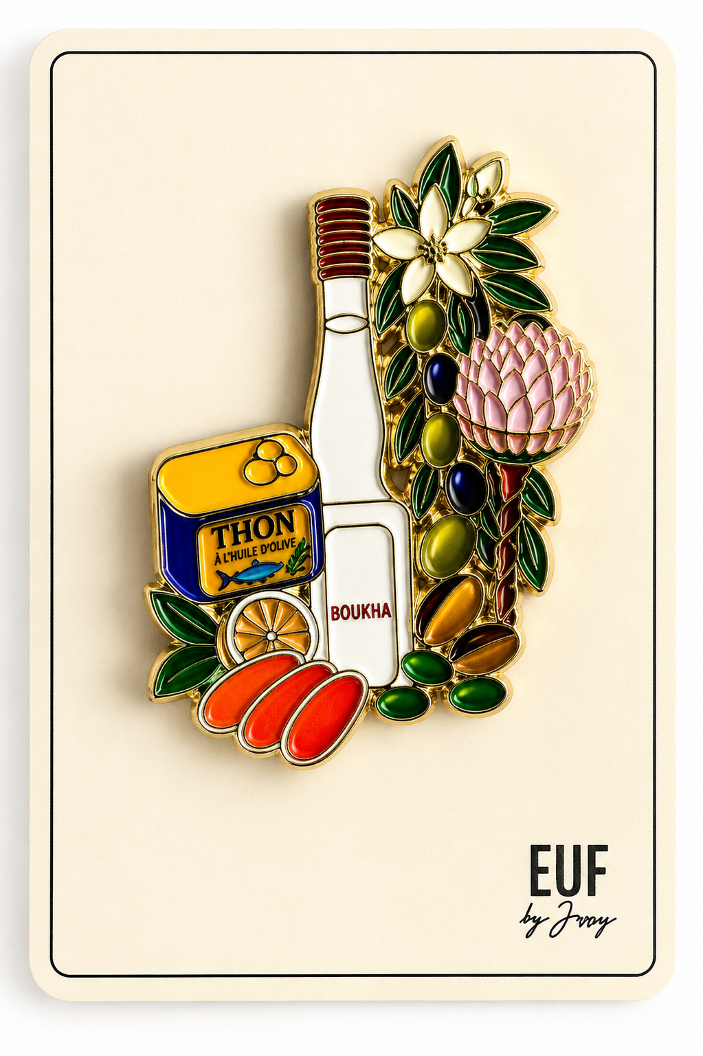 EUF Tunisian Kit Pin's