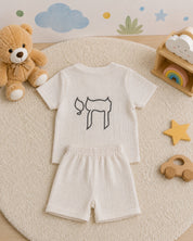 Alive & Bold Off White Set Kids