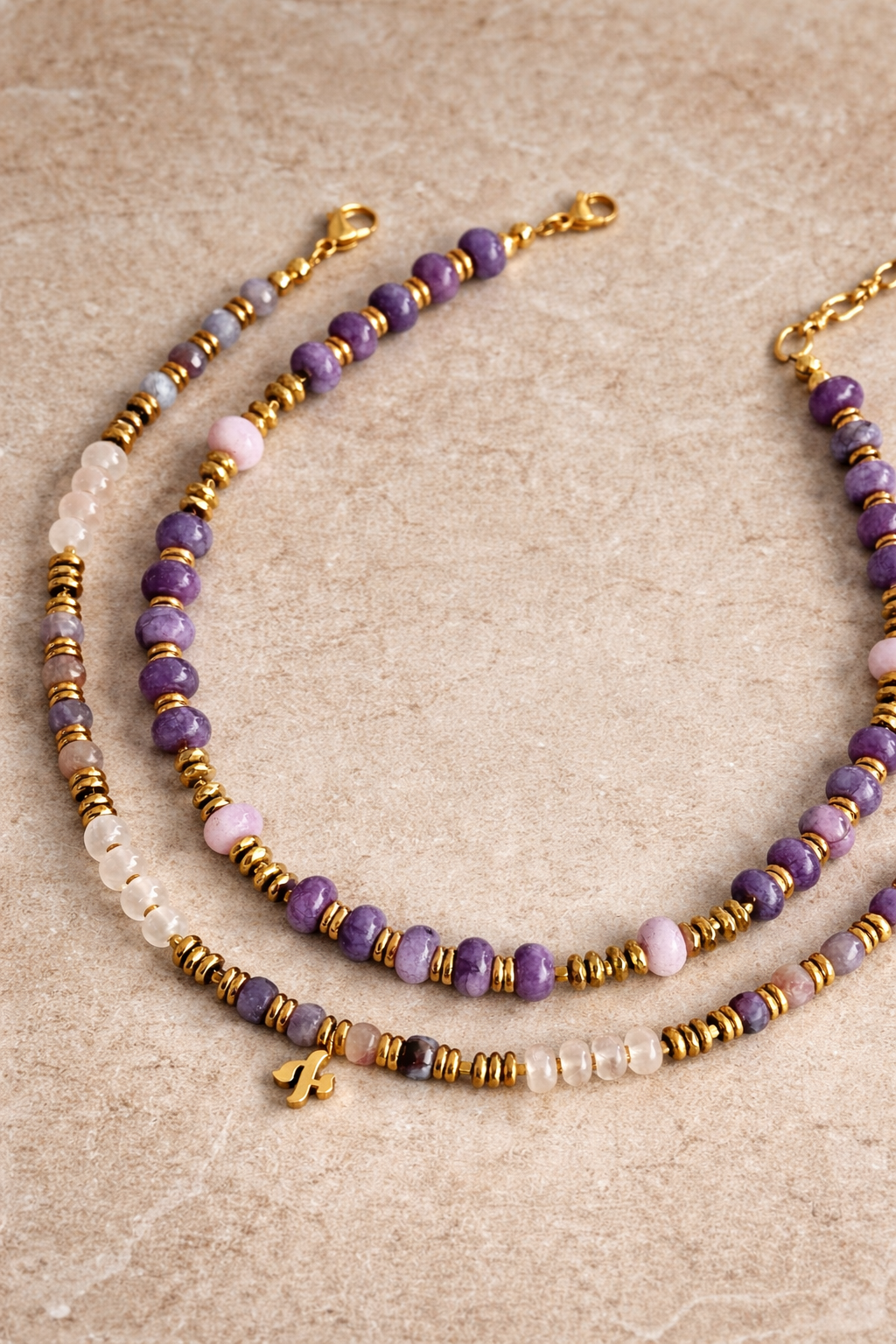 Aleph א set necklaces