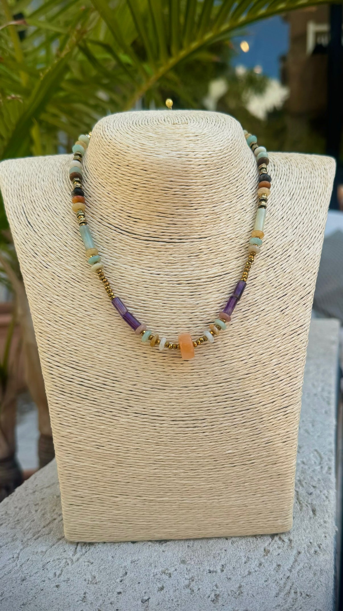 Natural Stone Necklace