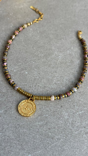 The pink symbol necklaces set
