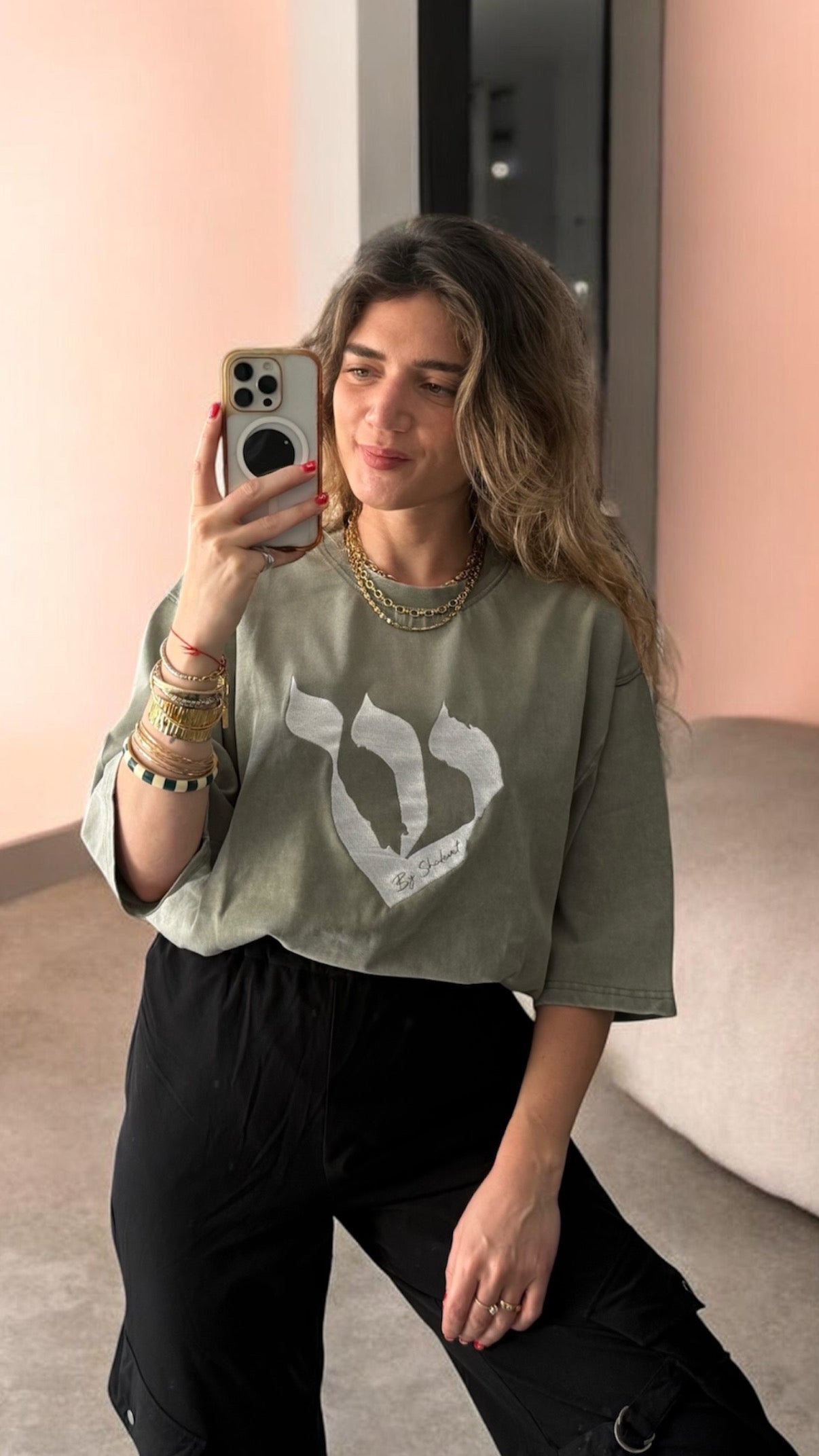 Hebrew letter ש unisex T-shirt