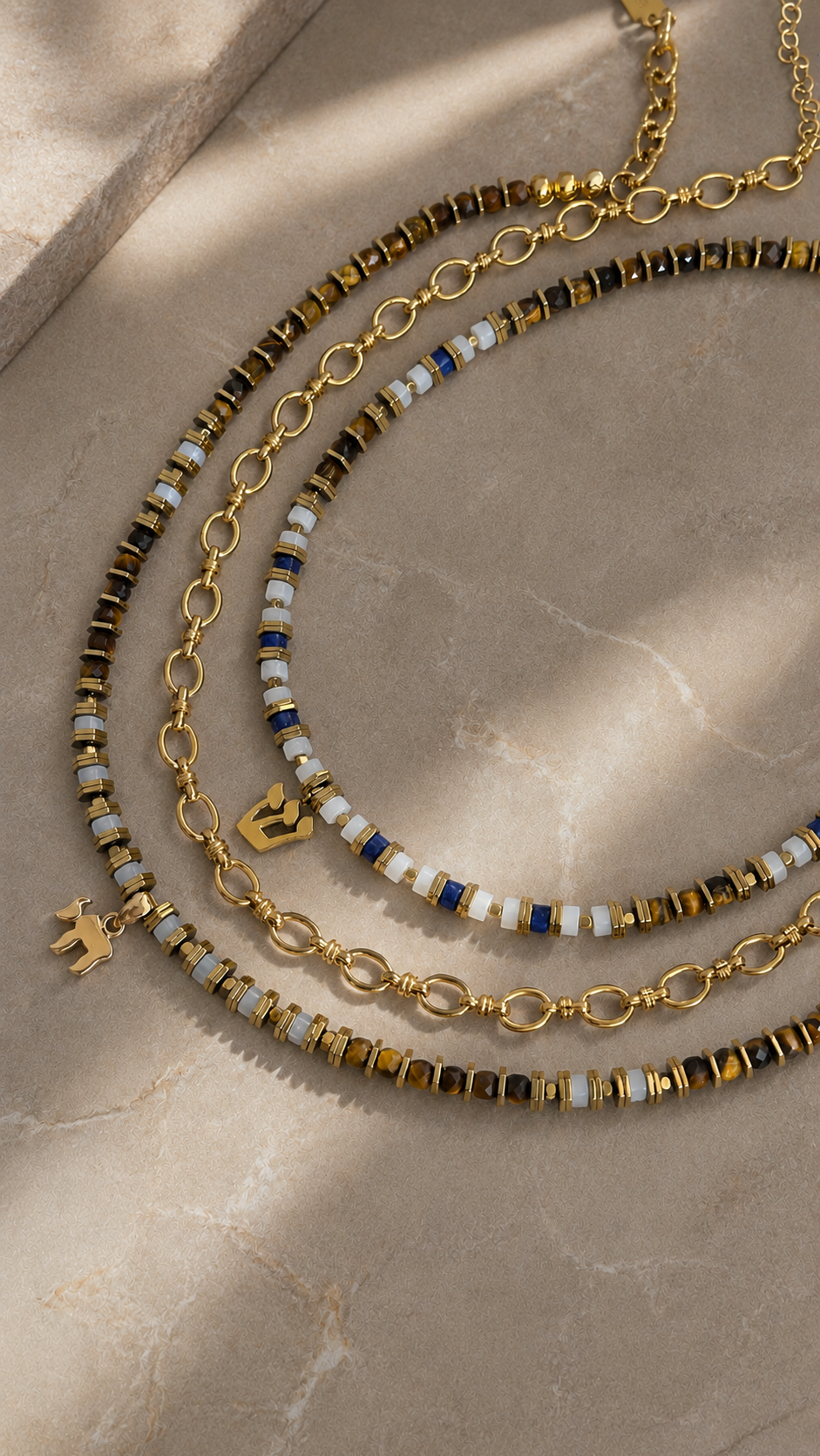 Golden Tribe necklace set