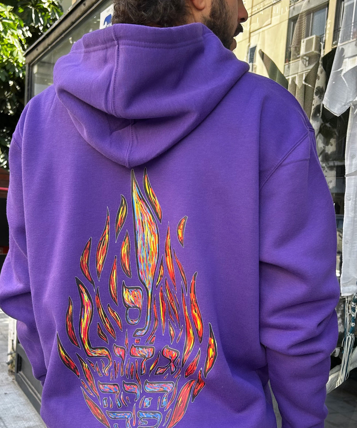 Fire hoodie