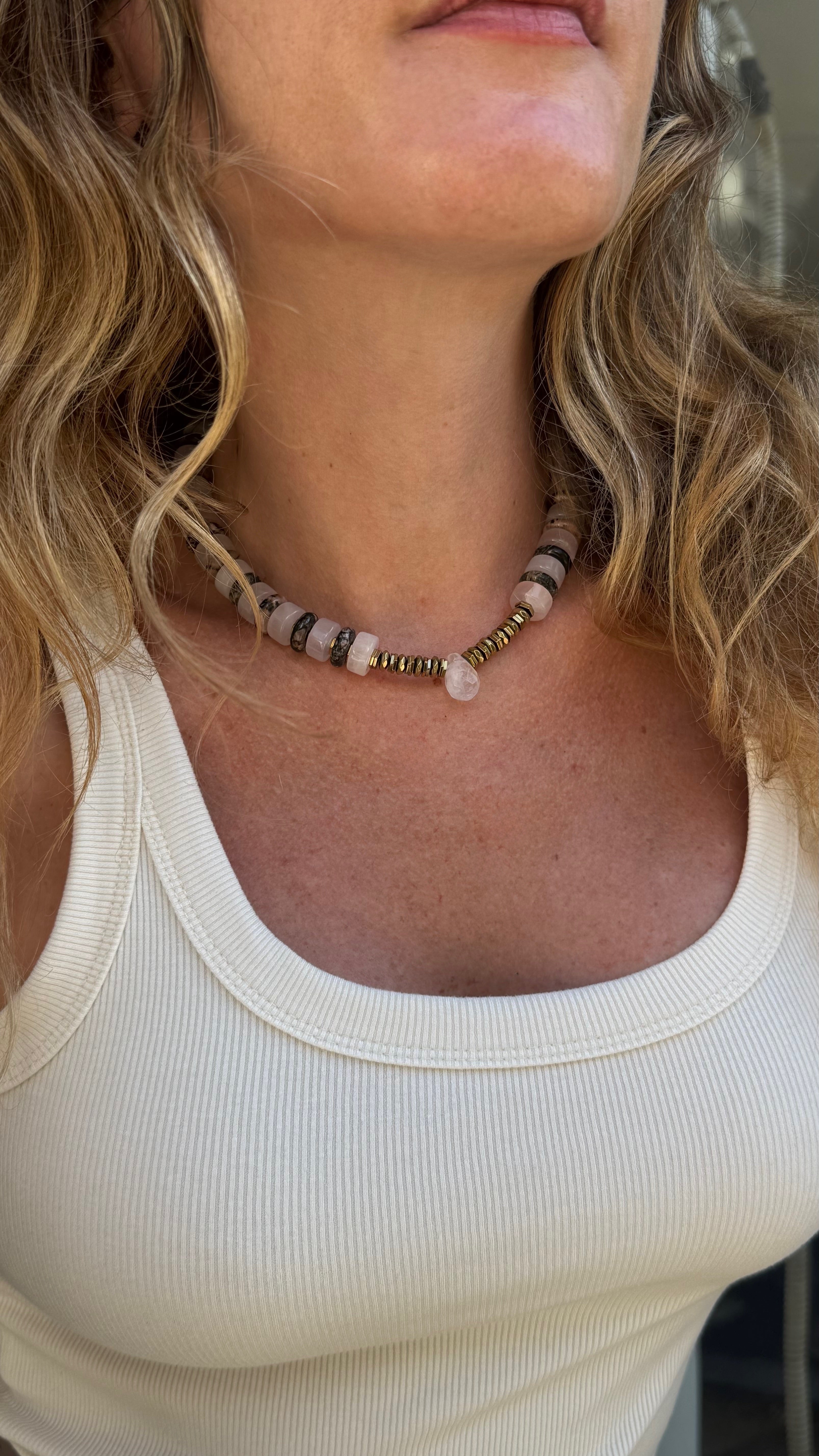 Rose Quartz Necklace