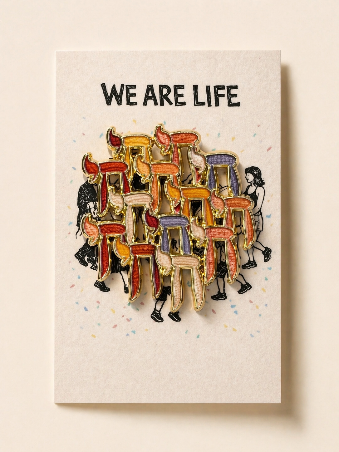 We are life pins by EUF