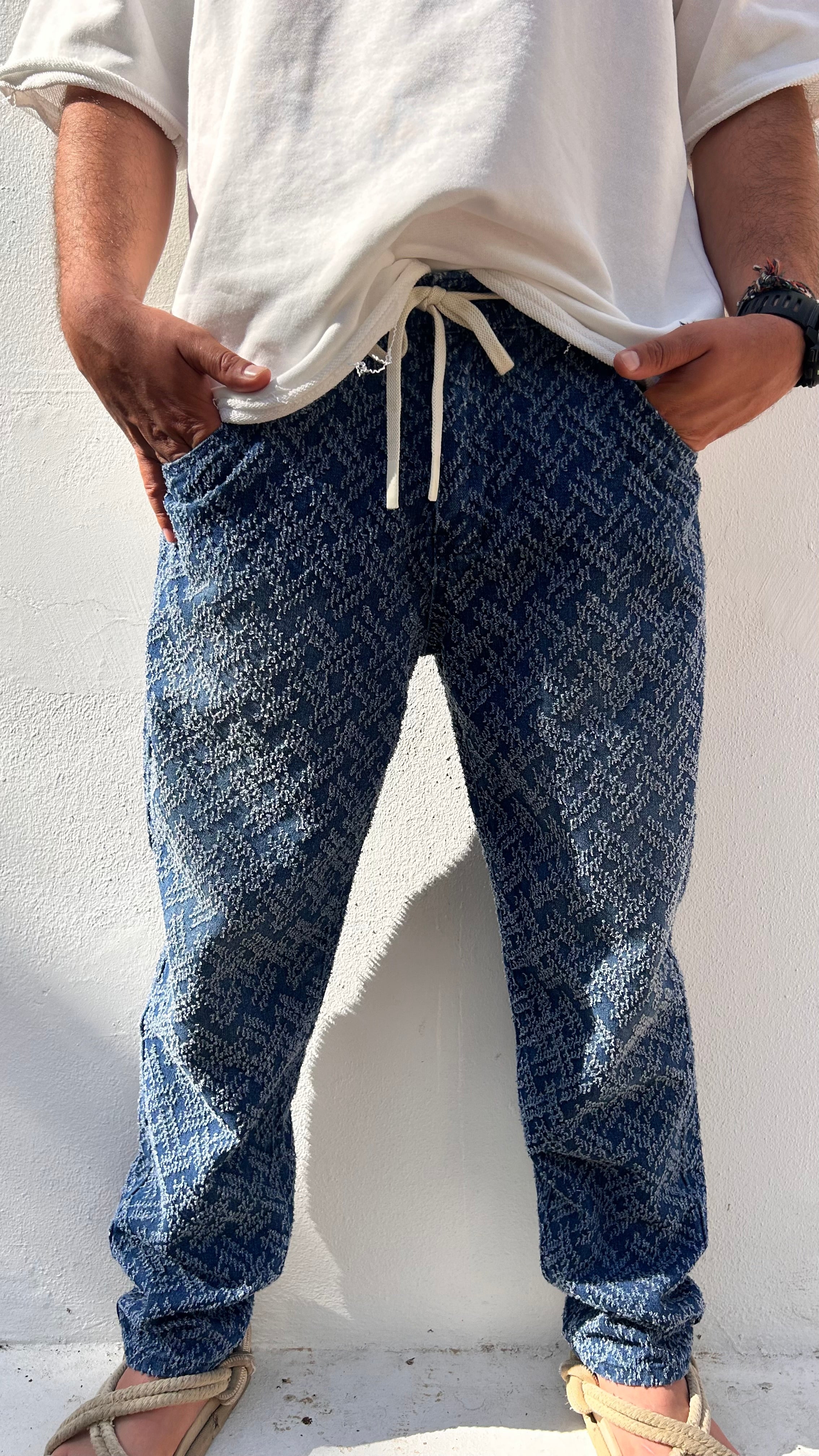 Miracle flame drop denim
