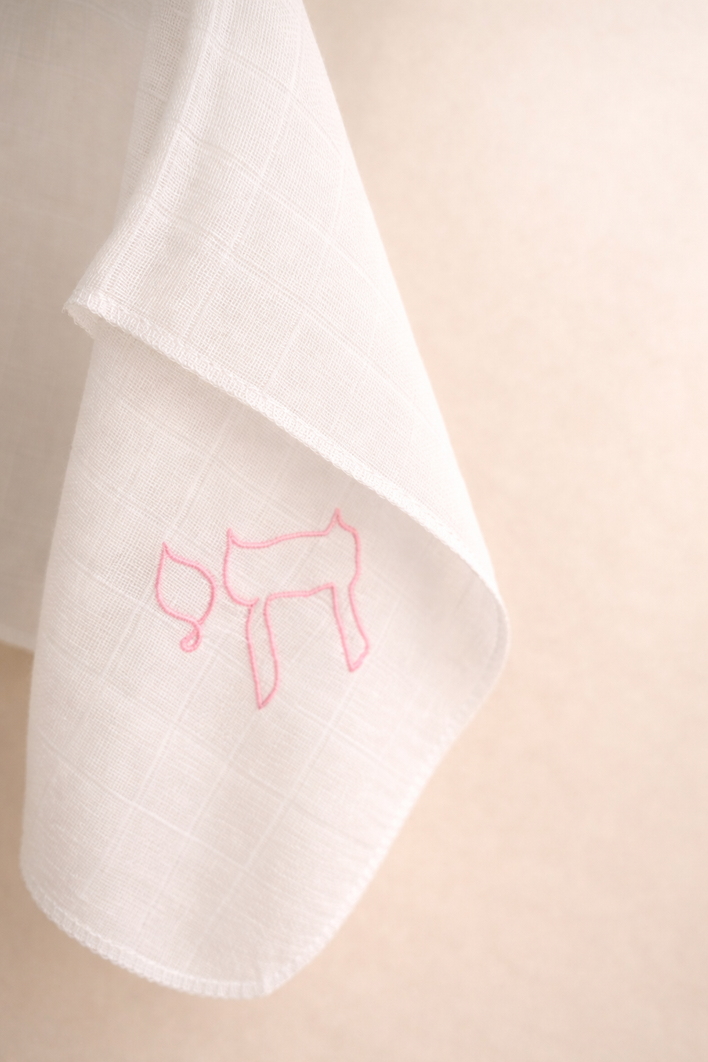 Alive & bold pink muslin cloth