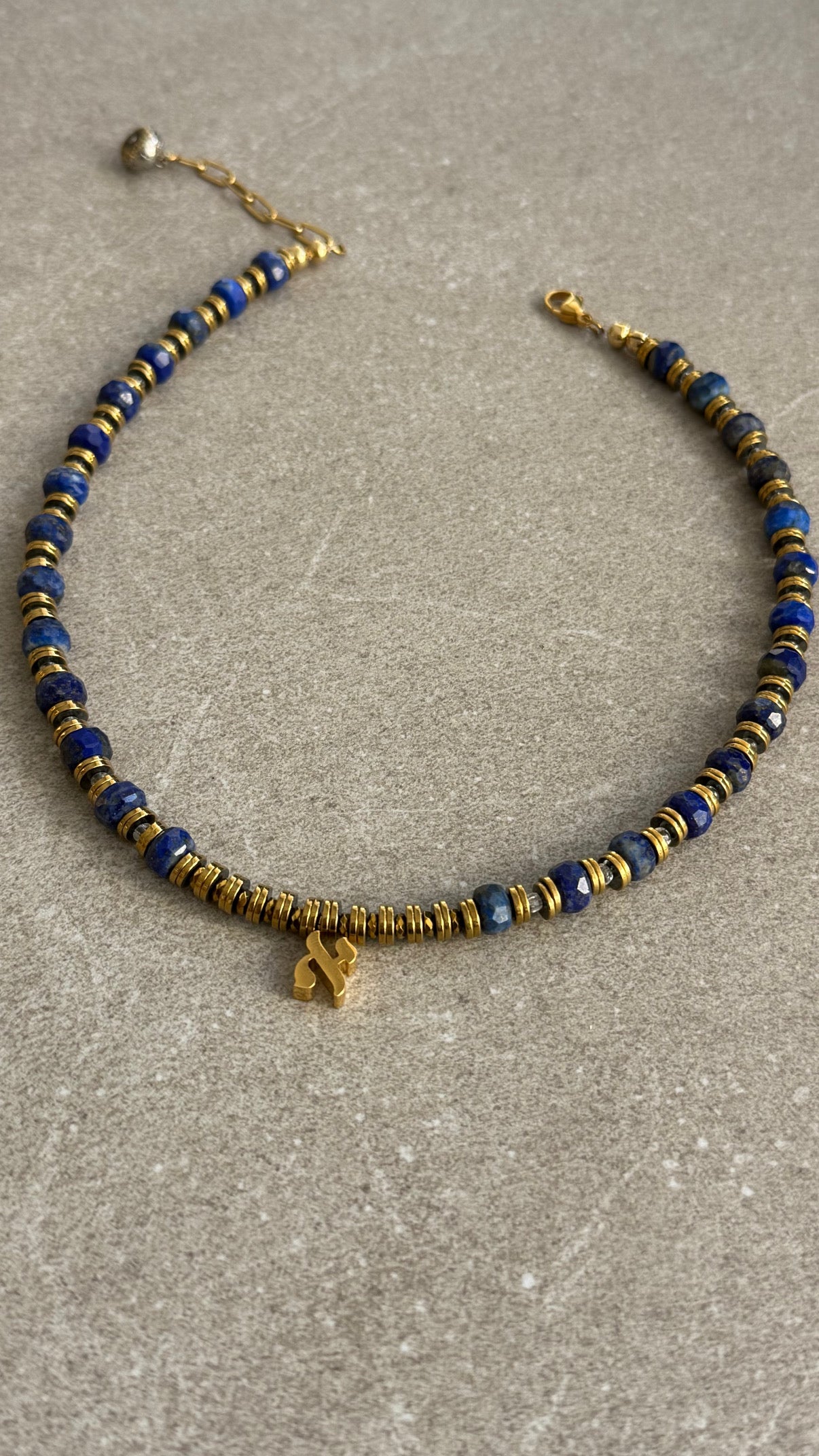 Deep Blue Tribe necklaces set