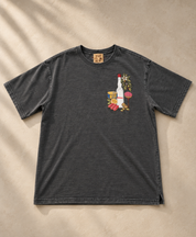 EUF x BYSHALEVET Tunisian Kit Embroidered T-Shirt - Crew neck