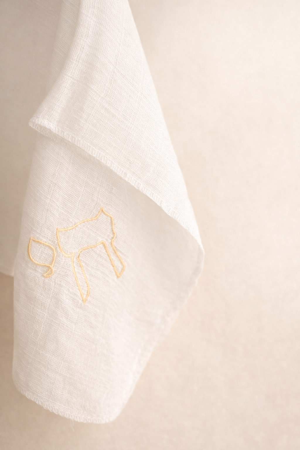 Alive & bold beige muslin cloth