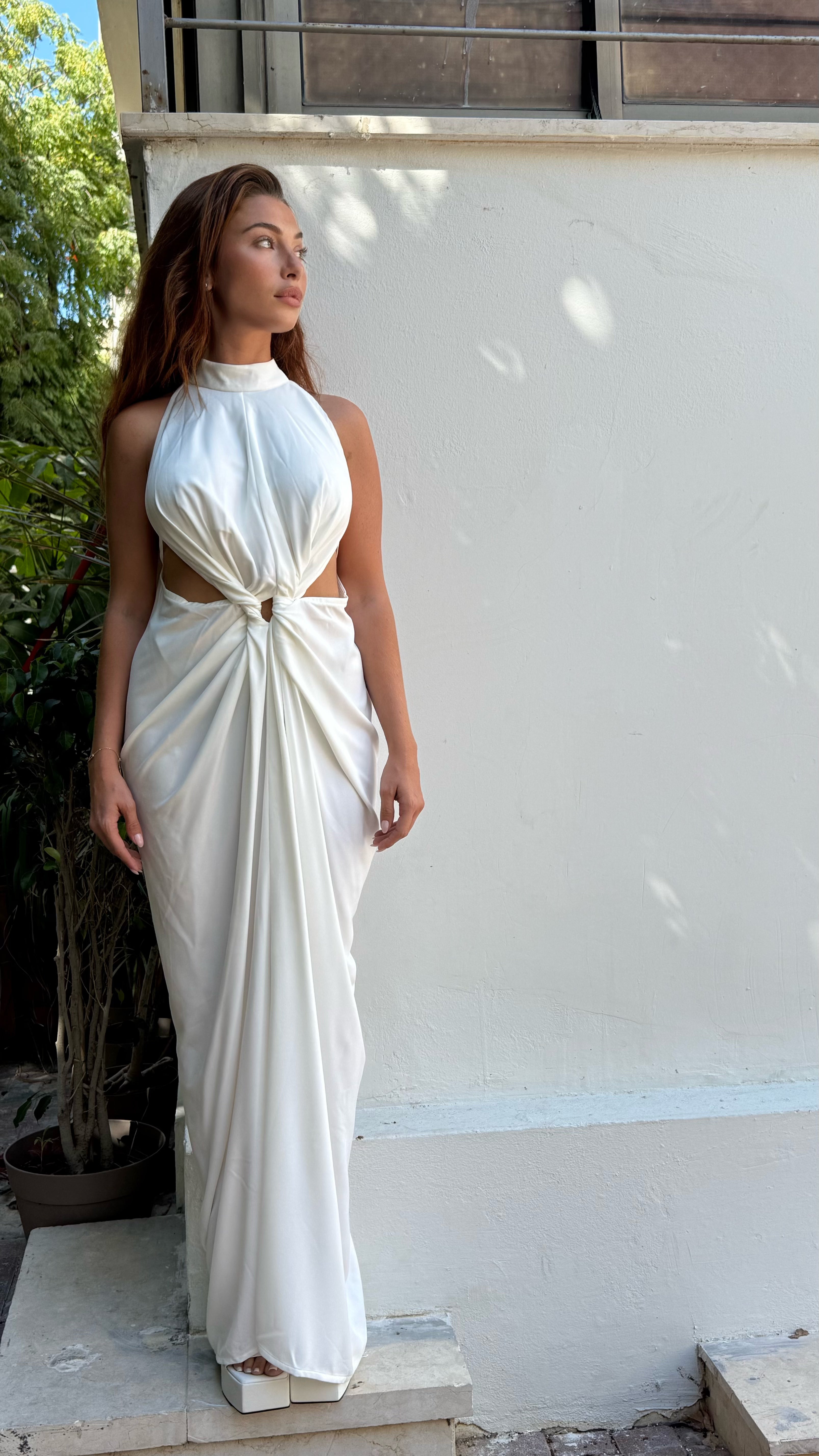 Goddess Drape Dress