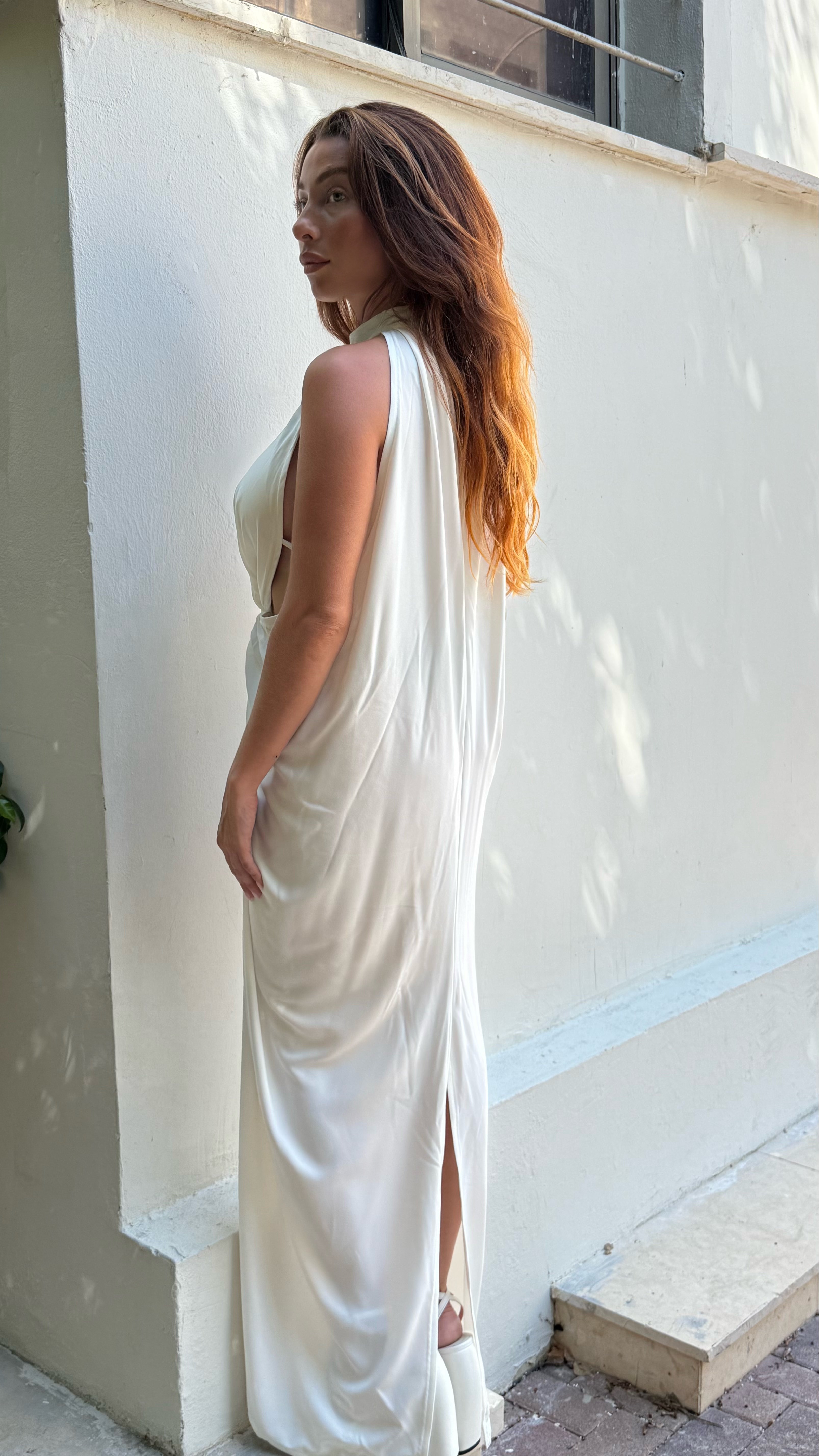 Goddess Drape Dress