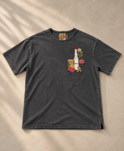 EUFxBYSHALEVET Tunisian Kit Embroidered T-Shirt - Raw neck