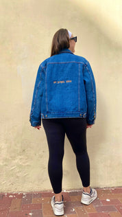 Vintage Am Israel High denim vest