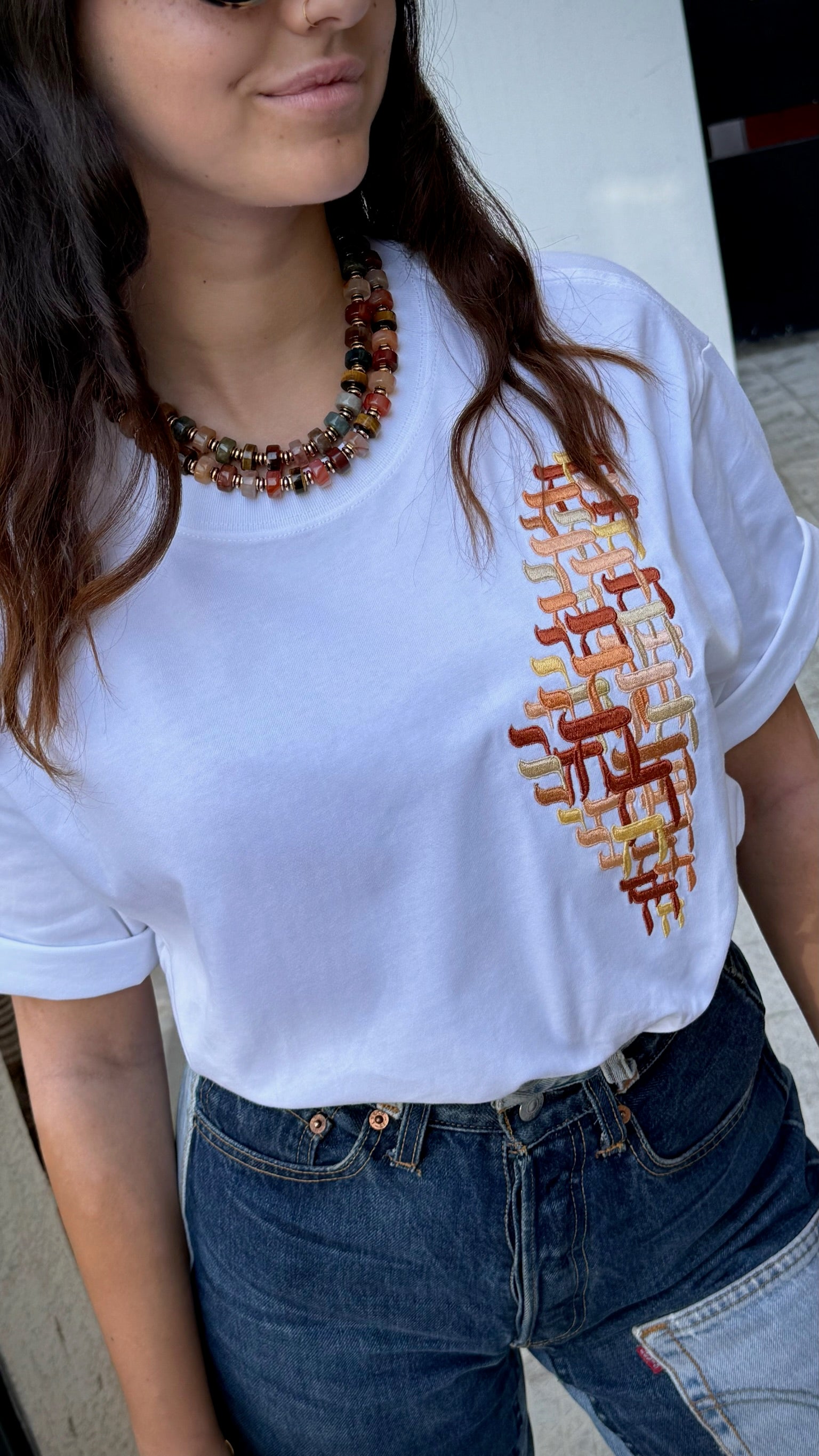Terracotta and Multicolor Necklaces