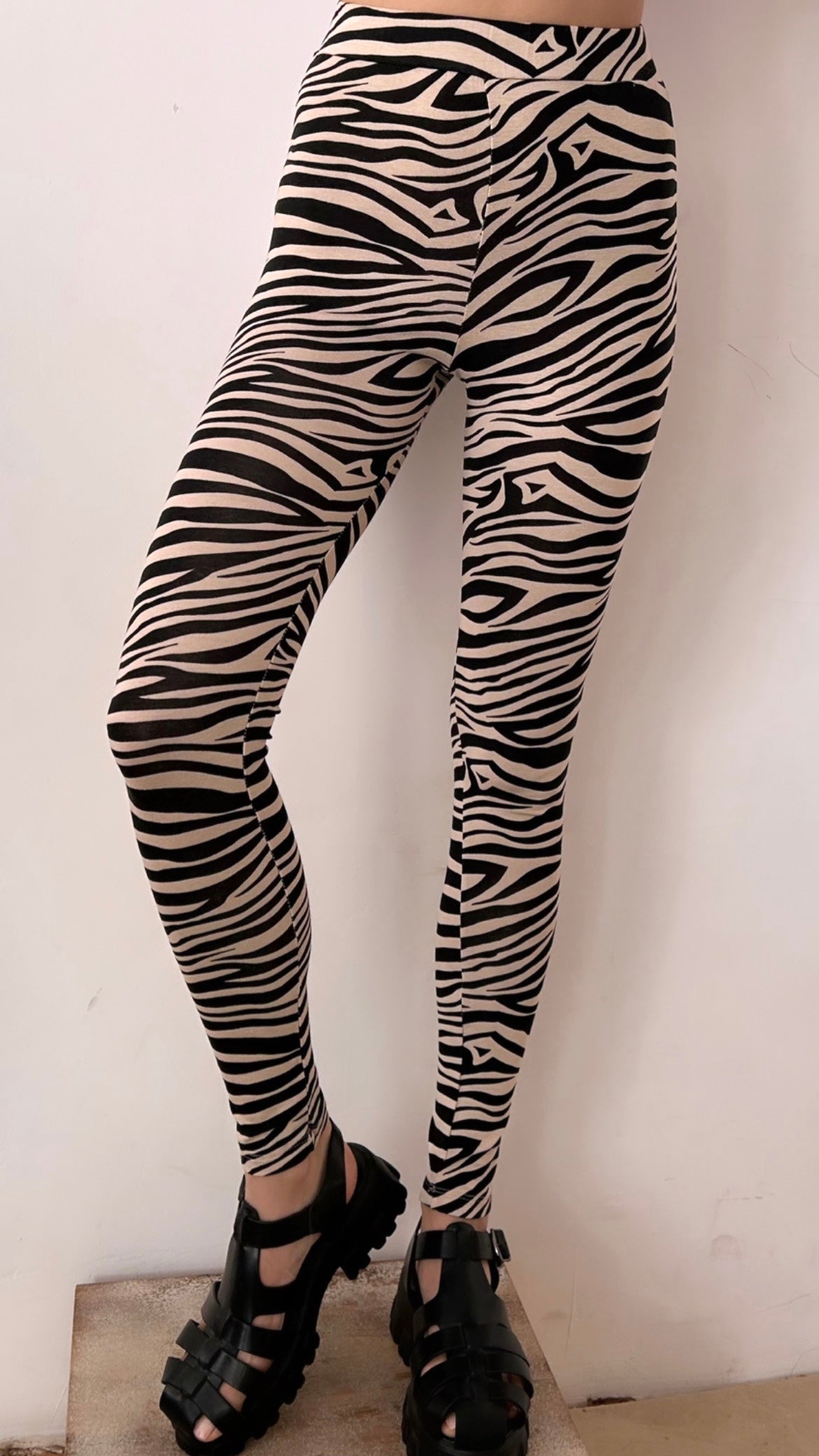 Zebra tights