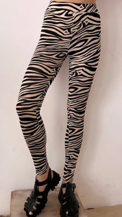 Zebra tights