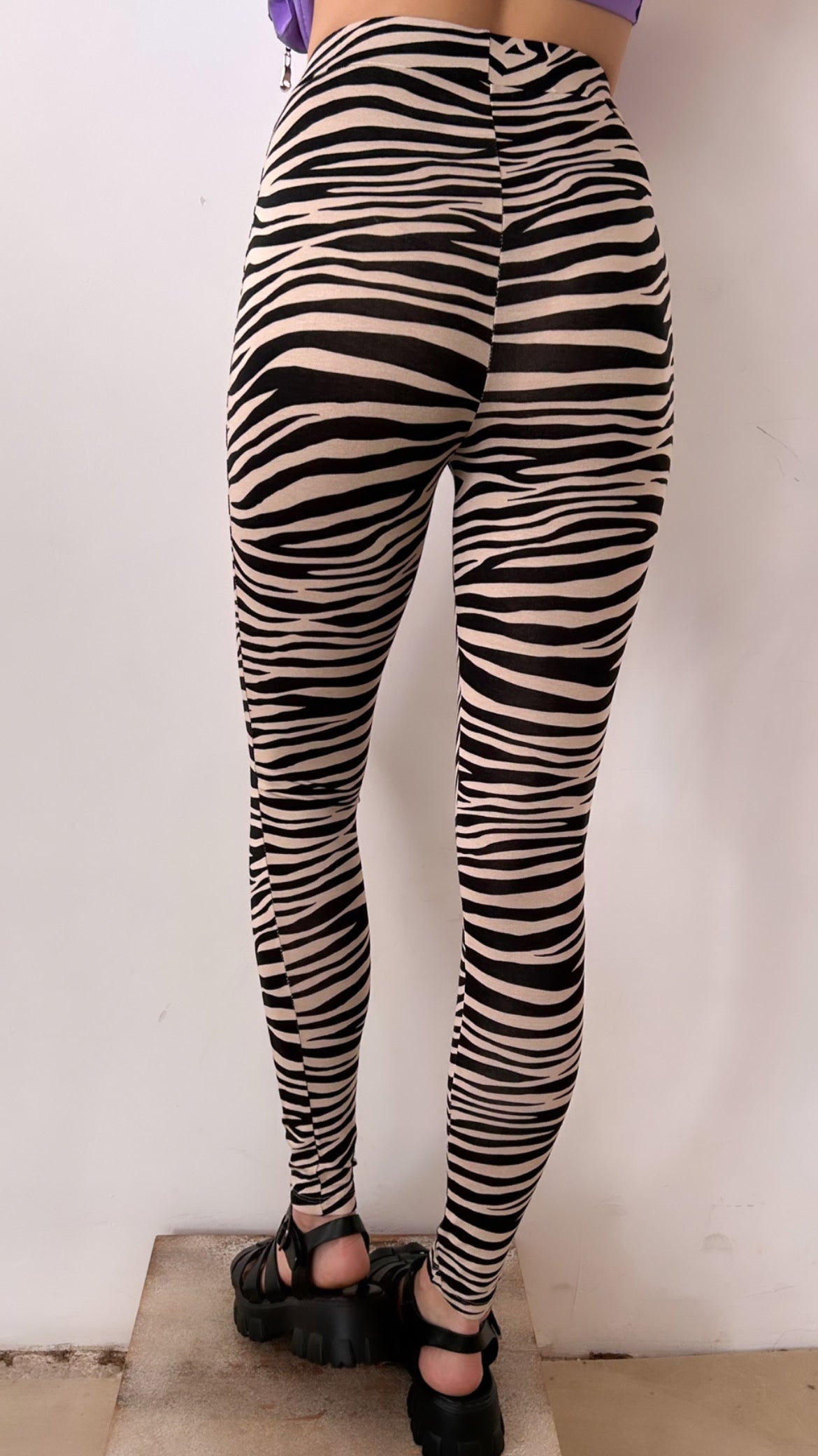 Zebra tights