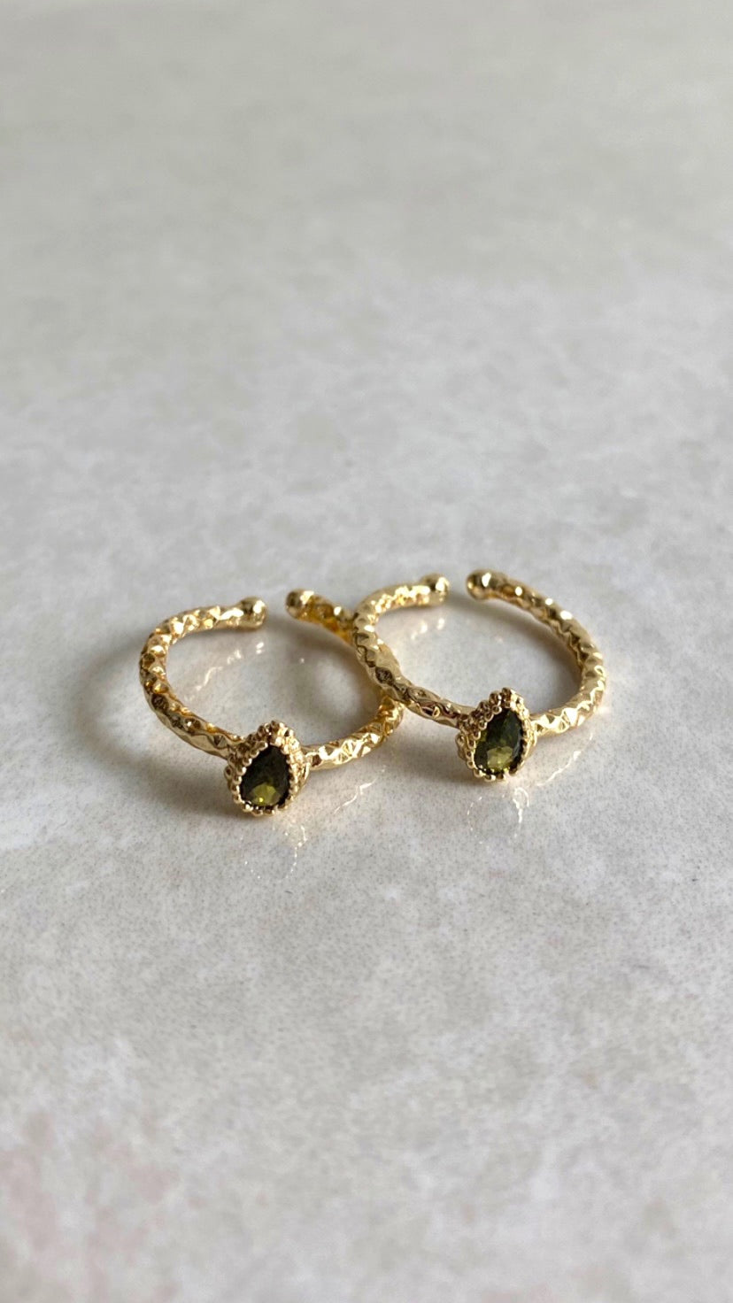 Pear ring