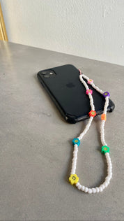 phone accessory with beads