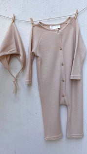 Beige Matheo romper
