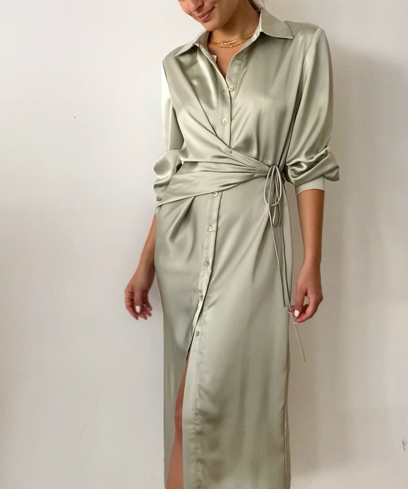 chic in satin