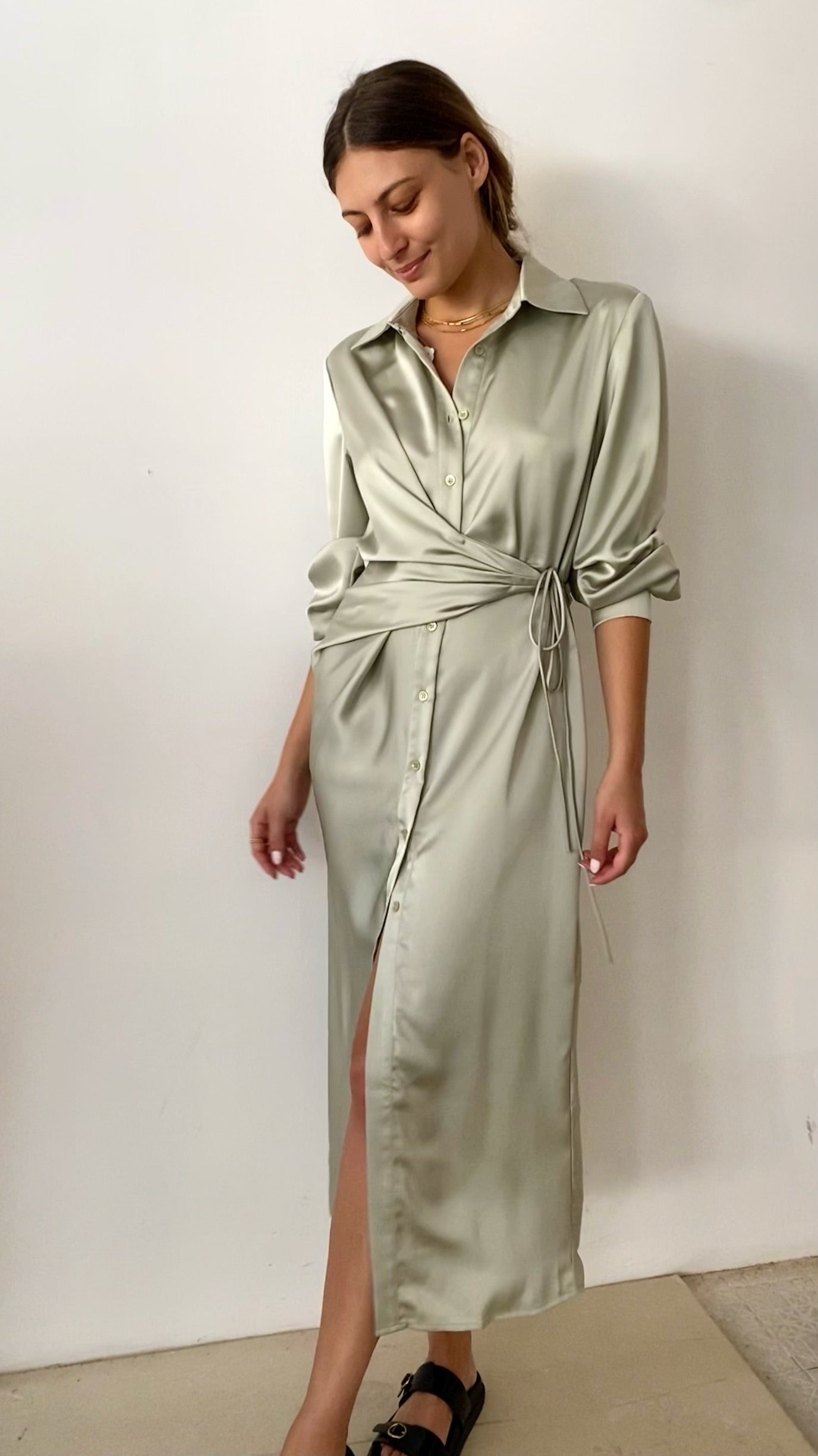 chic in satin