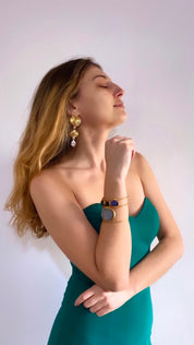 Spiral earrings
