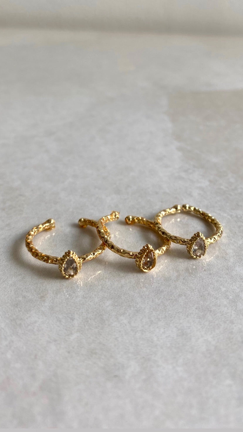 Pear ring