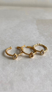 Pear ring