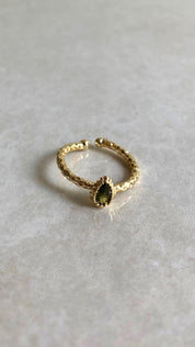 Pear ring